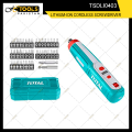 TOTAL Lithium-Ion Cordless Screwdriver 4V TSDLI0403. 