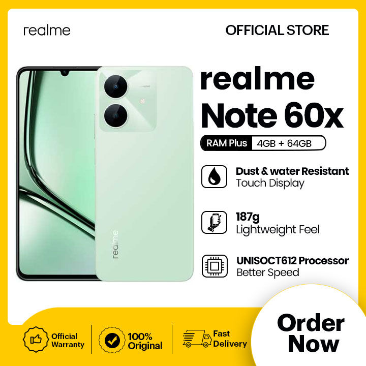 NEW LAUNCH: realme Note 60x | 4GB RAM + 64GB ROM
