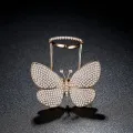 Hot Trending Flying Butterfly Finger Ring Moving Wings Butterfly Ring For Girls  For Girls. 