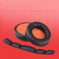 1/2Pcs Ear Pad Headband Cozy Replacement Faux Protein Leather Headphones Soft Cushion for SteelSeries Siberia 840/800. 