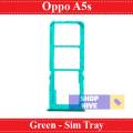 Oppo A5s SIM Tray Sim Jacket Sim Slot Sim Door - Green. 