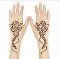 Mehndi Henna Tatoos Stickers Stencils reusable. 