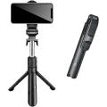 3-in-1 Wireless Bluetooth Selfie Stick Tripood with Detachable Remote Shutter – Foldable & Extendable Universal Phone Holder for TikTok, YouTube, Vlogging & Travel. 