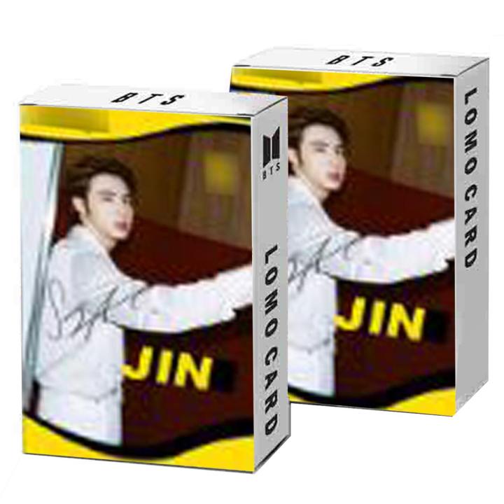 BTS Jin Photocards for Boys and Girls Army KPOP Fans (Pack of 30)