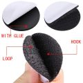 Pack Of 10 - Strong Glue Hook Loop Nylon Magic Tape Stickers Fastener Velcro Double Sided Bed Sheet Sofa Mat Carpet Multi-Purpose Anti Slip. 
