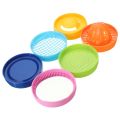 Bin 8: One Bottle, 8 Kitchen Tools (Multi Kitchen Tools juices, strains, grates,Grinder, Funnel, Egg Separator, Masher, Opener) along with Weighing Cup. 