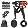 5-165kg Finger Expander Hand Grip Training Adjustable Hand Grip Hand Trainer Grip Strengtheners Grip for Items Grip Strengthener. 