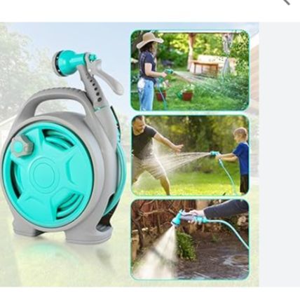 5-in-1 Multi-Function Hose Spray Gun | Pump Air to Tyres, Wash Car ...