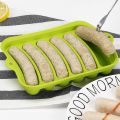 Sausage Mold Silicone Sausage Making Mold Microwave Oven Hot Dog Mold Kitchen Baking Accessory. 