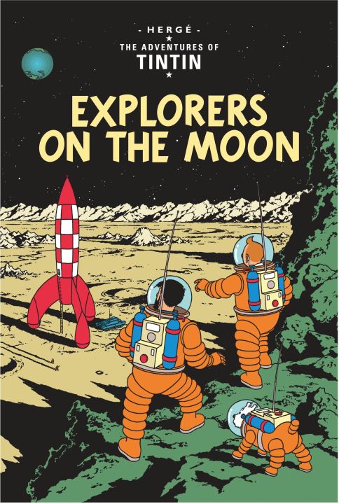 Liberty Books | The Adventures Of Tintin: Explorers On The Moon by Hergã© (100% Original)