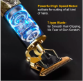 Original Vintage T9 Hair Trimmer Metal body USB Rechargeable Beard Clipper Hair Removal Cutting Machine. 