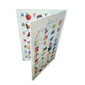 Reusable Writing Book Board - Learning and Educational Cardboard - Write and Wipe - Whiteboard Notebook For Kids Boys Girls - Alphabet Letter Numbering Word. 