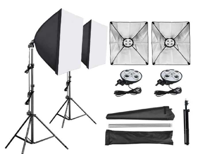 Combo%20Pack:%202%20Sets%20of%202-Holder%20Softbox%20Lights%20for%20Studio%20%7C%2050x70%20Softbox%20with%207%20Feet%20Stand%20-%20Image%202