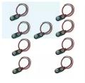J&S Pack Of 10 9V Battery Clip. 