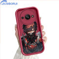 ZCSIBORUI for Redmi A3x A3 Back Cover Cool Boys Pattern Soft Camera Protection Rubber Square Ladder Phone Case. 