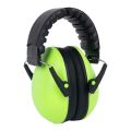 Anti-Noise Ear Noise Protection Hearing Protection and Noise Cancelling Reduction Ear Fits Children Green. 