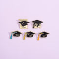 Things to friends Lang pin metal flip MPH M 2024 graduation season brooch mortar board BSCHA degree enamel badge graduation ceremony. 