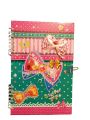 Fancy Diary with Lock for Boys, Girls, and Adults | Medium Size Notebook Diary with 100 Pages | Personal Diary with Lock and Key for Secure Writing | Stylish Designing Diary for Journaling, Planning, or Sketching | Elegant Lock Diary for Everyday Use. 