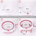 Knitting Machine Row Counter / Tension Forks / Yarn Guide / Crank / Pins Adapter-Replacement Part for Sentro 40, Sentro QJH 48. 