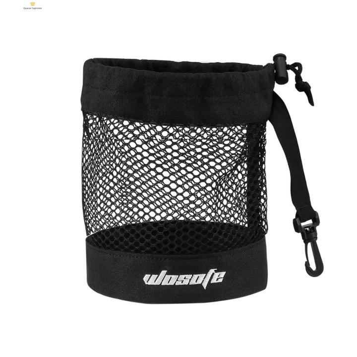 Quasar Golf Ball Carry Bag Portable Golf Ball Storage Bag with Hanging Buckle Lightweight Organizer Pouch for Golf Accessories Large Capacity Easy to Carry Ideal for Golf Ball Net Bag
