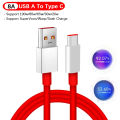 Original 100W 80W Supervooc Fast Charger Cable USB Type C 8A Warp Charge Cord For Oneplus 12R 12 11 11R 10 Pro Ace 3 2 Nord N30. 