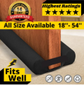 Door and Window Dust Stopper Adjustable 18 to 44 Inches, Noise and Air Blocking Draft Guard. 