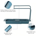 Expandable Kitchen Sink Drain Rack Basket. 