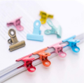 Pack of 6 Bulldog Clips, Metal Foldback Clips, Paper Clamps Binder, Colorful Binder Paper Clips Students for Paper Drawings Photos Home Kitchen Office Stationery. 