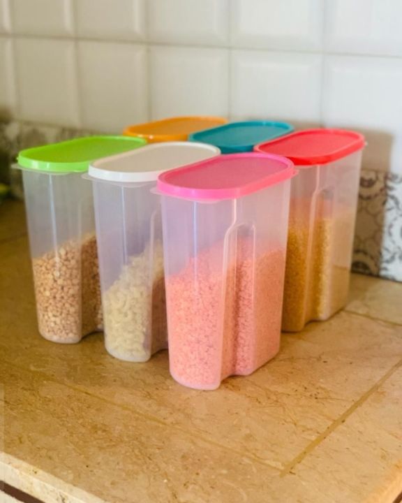 6Pcs%201.5kg%20Transparent%20Storage%20Jars%20Set%20Plastic%20Kitchen%20Portion%20Storage%20Boxes,%20High-Quality%20Separate%20Containers%20-%20Image%204
