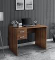 Wood Study Table Office Table Living Room Table Cashier Counter With 2 Drawers. 