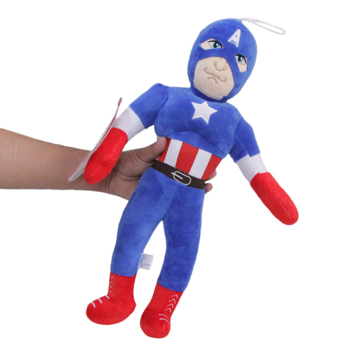 Captain%20America%20Stuffed%20Toys%20Collection%20For%20Kids,%20Marvel%20Heroes%20Soft%20Plush%20Toy%20Best%20Gift%20For%20Babies%20&%20Children%20Boys%20&%20Girls%20Fluffy%20Avengers%20Assemble%20Stuff%20Pillow%20Cartoon,%201st%20American%20Solider%20Leep%20Pillows%20Rag%20Dolls%20Children%20Hero%20Play%20%20Games%20-%20Image%205
