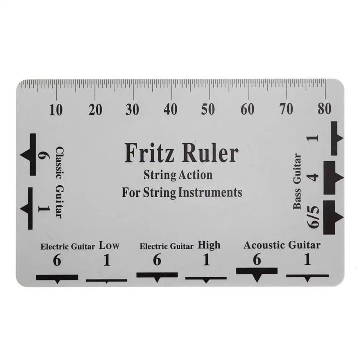 Repairing Tool Guitar Strings String Pitch Ruler Luthier Tools ...