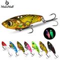 MeterMall Vib Fishing Lures 5g/7g/10g/14g 3d Eyes Multi-color Fishing Jigs Hard Bait For Freshwater Seawater. 