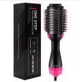 One Step Blow Hair Dryer and Volumizer Brush | Hot Air Brush Hair Styler for Straightening & Curl 1000W Comb. 