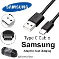 Samsung Origional USB Type C Fast Charging Cable for Samsung Galaxy S8+ S9+ A30/A50/A70,Note 9 S9 S8 Huawei nova 3/4/5/P9/ MediaPad M5/M6 Honor Play Data Cable for Xiaomi Mi 6/Mi 8/Pocophone F1,Redmi Note 7 / Samsung Type C Data Cable. 