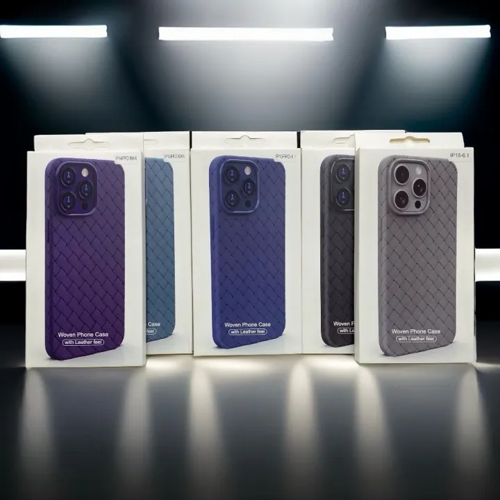 iphone%2014%20Pro%20Max%20Woven%20Phone%20Case%20Leather%20Feel%20-%20Image%202