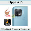 2Pcs Oppo A15 Back Camera 9H Gorilla Flexible Protector For Oppo A15. 
