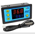 AC  220V W3231 LED Dual Display Digital Temperature Controller With NTC Sensor Probe. 