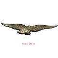 Golden flying eagle Embroidery badge clothes Iron on Sew on Patch#888. 