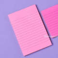 Multi Colors Lined- Sticky Note. 