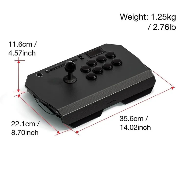 Qanba%20N3%20Drone%202%20Wired%20Arcade%20Joystick%20Fightstick%20For%20PlayStation%205/4%20&%20PC%20-%20Image%206