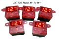 High Quality Digital DC Volt Meter 8V To 30V DC Volt meter 8-30V DC 12V meter For Battery indicator. DC Meter 12V for battery monitor. 