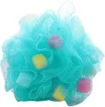 Random Color - Bath Sponge for Shower Ball, Shower Sponge, Mesh Bath Ball Sponge, Mini Exfoliating Sponge Loofahs for Baby Shower. 
