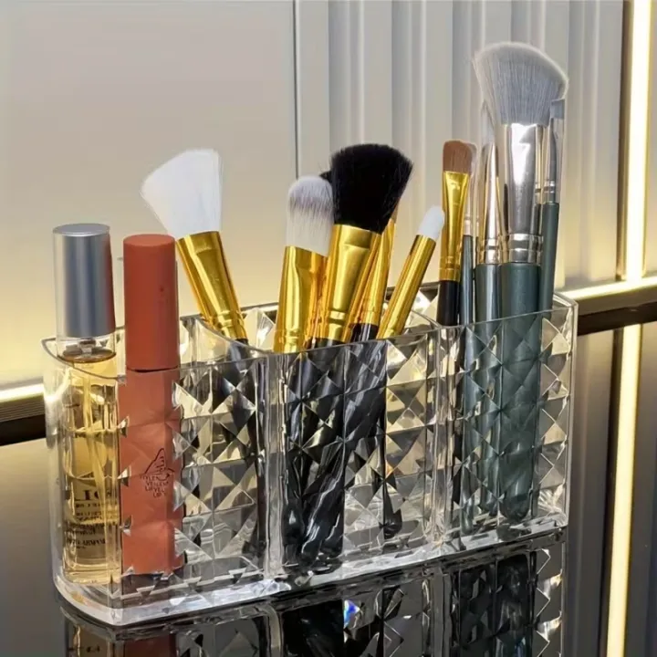 360%C2%B0%20Rotating%20Makeup%20Brush%20Storage%20Box%20Portable%20Desktop%20Cosmetic%20Organizer,7%20Slots%20Transparent%20Makeup%20Brush%20Box%20Dust%20Free%20Makeup%20Brush%20Organizer%20for%20Display%20Stand%20Bedroom%20Dresser%20Bathroom%20Counter%20Top%20-%20Image%203