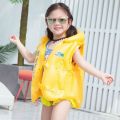 Inflatable swimming jackets for  kids different sizes(Size A, Size B, Size C). 