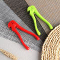 Clam Shell Clip Kitchen Tool Multi-Function Open Clamshell Stainless Steel Seafood Clip Spring Design Food Clip Home Supples 1Pcs. 