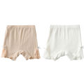 Girls Safety Pants Anti-Wardrobe Malfunction Pure Cotton Child's Insurance Underwear Summer Thin Baby Girl Little Girl Base Shorts. 