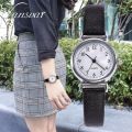Women Fashion Small Leather Watch Simple Quartz Wristwatch. 