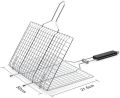 Portable Stainless Steel Barbecue Basket Barbecue Clip Picnic Camping Barbecue Supplies Outdoor BBQ Tools. 