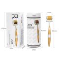 ZGTS Professional Gold Plated  Needles Titanium Alloy Derma Roller, Gold.. 